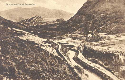 The old copper works at Drws y Coed