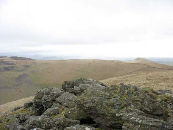 The summit of Gyrn Goch