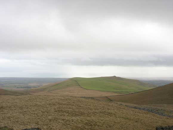 Moel Bronmiod from the summit of Gyrn Goch