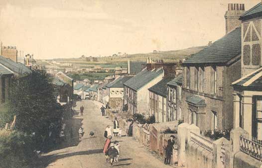 Looking down the Main Street