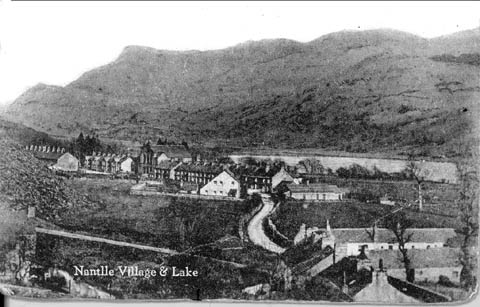 Nantlle with the lake in the background