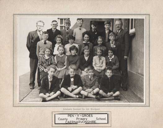 Photograph courtesy of Mr Gwyn Rowlands | Penygroes Primary School, June 1960
