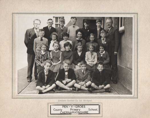 Diolch i Mr Gwyn Rowlands | Ysgol Gynradd Penygroes, Mehefin 1960