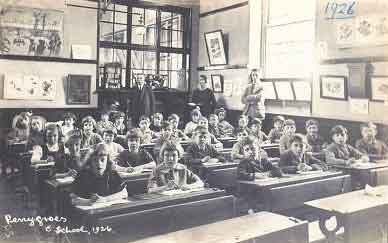 A classroom in the old school