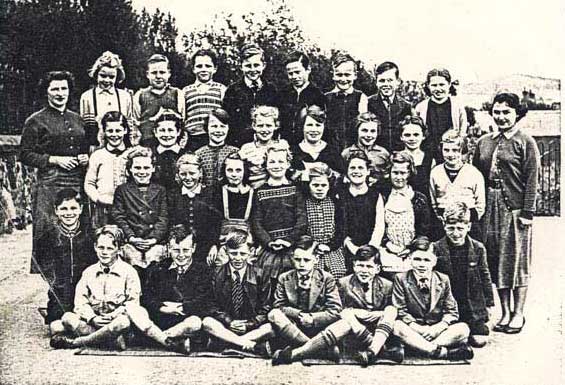 Ysgol Gynradd Penygroes tua 1956