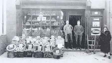 One of Pen-y-Groes' old shops