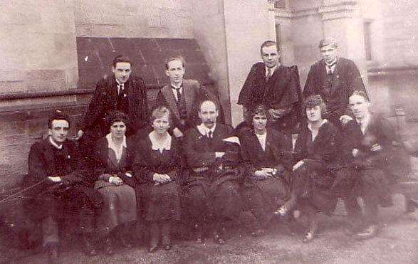 Old pupils Penygroes County School 1919-1920