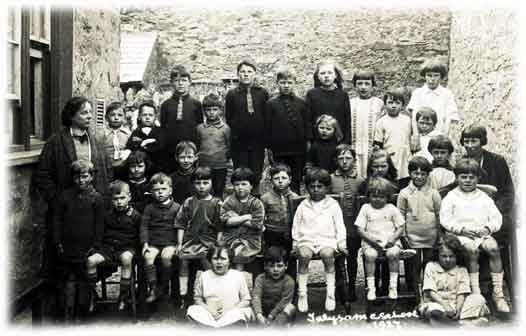 Plant Ysgol Talysarn yn 1927