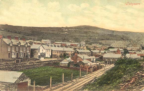 A postcard of Talysarn