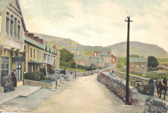 A postcard of Talysarn