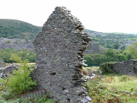 Old quarry buildings, by Ken Woods