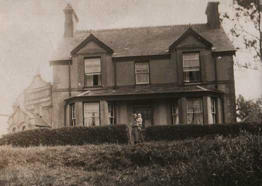 The house near Brynrhos Chapel