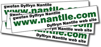 Request your FREE nantlle.com sticker today